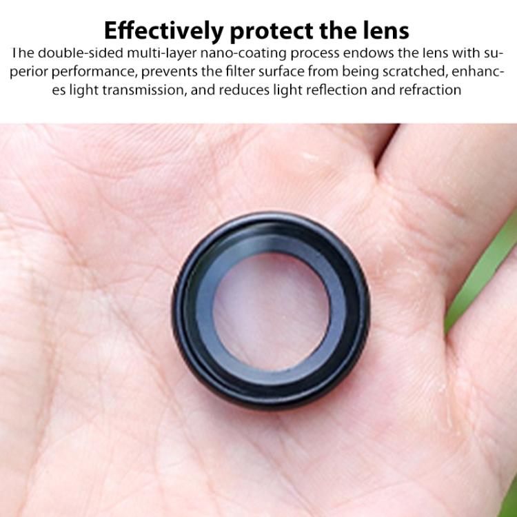 For Insta360 GO Ultra Aluminum Alloy HD Glass Lens Protector, For Insta360 GO Ultra HD Glass Lens - ORIWHIZDJI & Insta360 AccessoriesInsta360 GO SeriesLen Accessories
