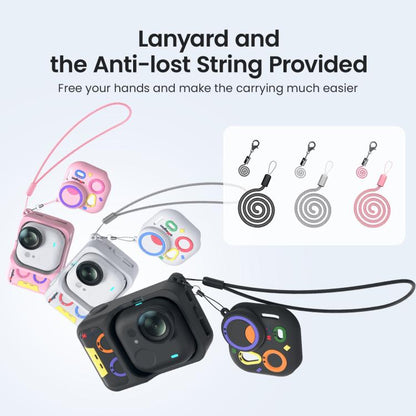 For Insta360 Go Ultra aMagisn Colorful Silicone Case Fun Durable Camera Skin Cover - ORIWHIZaMagisnDJI & Insta360 AccessoriesInsta360 GO Series