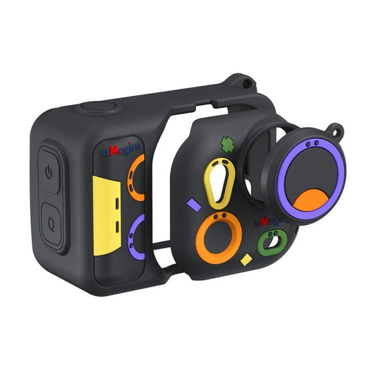 جراب سيليكون ملون من aMagisn لكاميرا Insta360 Go Ultra، غطاء حماية متين ومرح للكاميرا - ORIWHIZaMagisn، ملحقات DJI وInsta360، سلسلة Insta360 GO