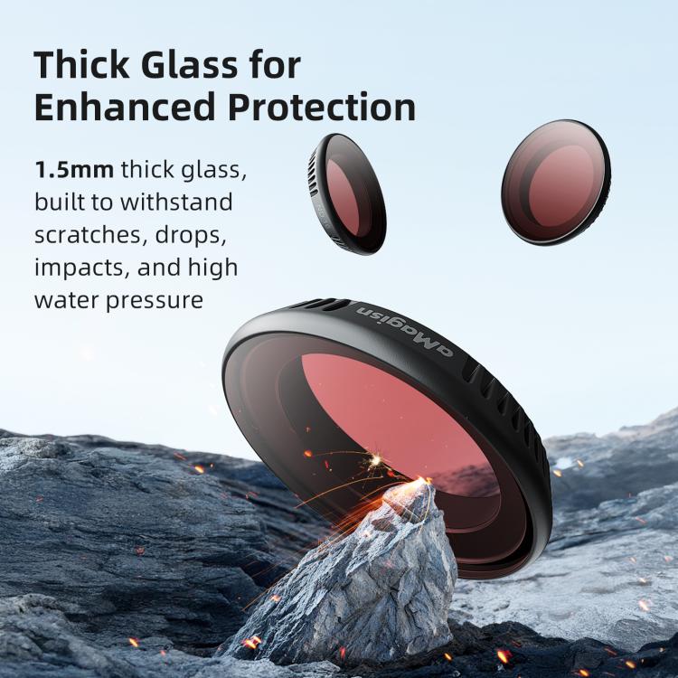 For Insta360 GO Ultra aMagisn Quick - Release Lens Filters Camera Accessories, UV, CPL, ND8+ND16+ND32+ND64, ND8+ND16+ND32+CPL - ORIWHIZaMagisnDJI & Insta360 AccessoriesInsta360 GO Series