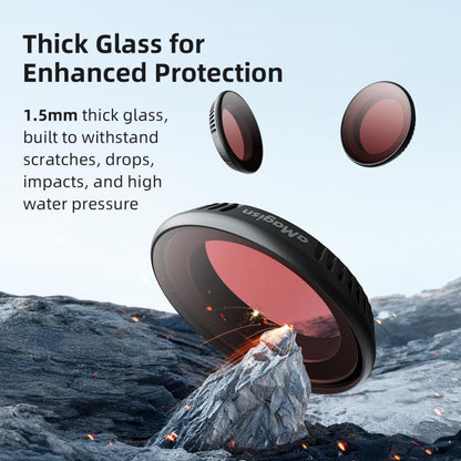 For Insta360 GO Ultra aMagisn Quick - Release Lens Filters Camera Accessories, UV, CPL, ND8+ND16+ND32+ND64, ND8+ND16+ND32+CPL - ORIWHIZaMagisnDJI & Insta360 AccessoriesInsta360 GO Series