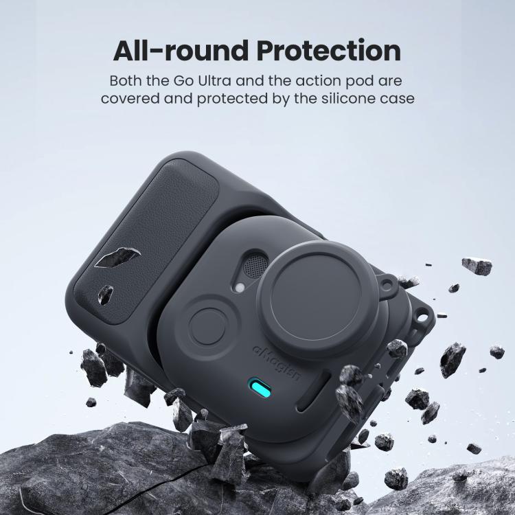 For Insta360 Go Ultra aMagisn Silicone Protective Case Kit All - round Protection Shell - ORIWHIZaMagisnDJI & Insta360 AccessoriesInsta360 GO Series