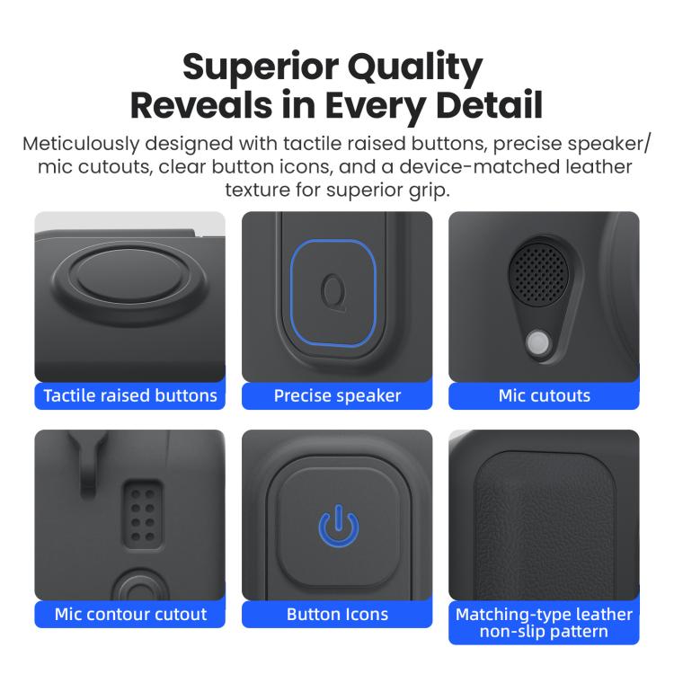 For Insta360 Go Ultra aMagisn Silicone Protective Case Kit All - round Protection Shell - ORIWHIZaMagisnDJI & Insta360 AccessoriesInsta360 GO Series