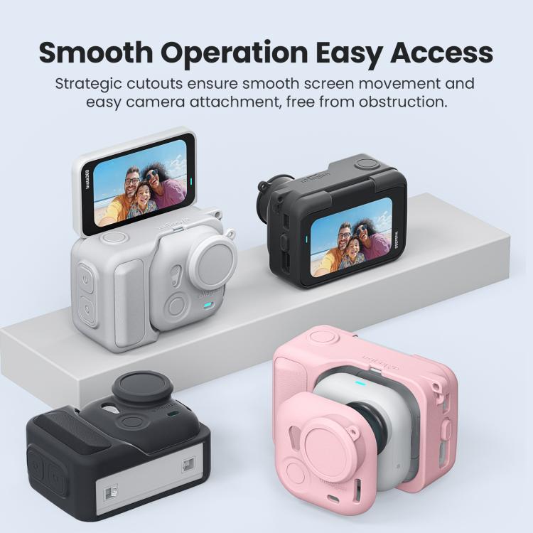 For Insta360 Go Ultra aMagisn Silicone Protective Case Kit All - round Protection Shell - ORIWHIZaMagisnDJI & Insta360 AccessoriesInsta360 GO Series