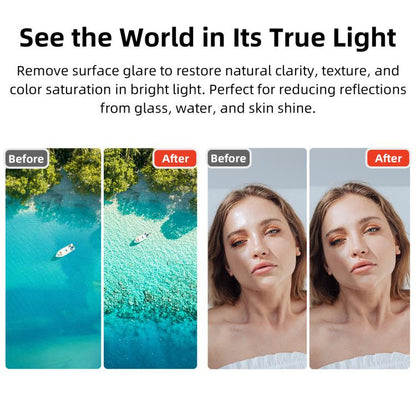 For Insta360 GO Ultra aMagisn Waterproof Filter Aluminum Alloy Frame Anti - fog Lens, UV, CPL, ND8/16/32/64, ND8/16/32+CPL - ORIWHIZaMagisnDJI & Insta360 AccessoriesInsta360 GO Series