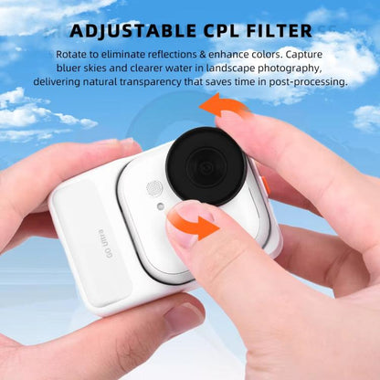 For Insta360 Go Ultra BRDRC Lens Filter Camera Accessories, UV, CPL, ND16, ND8+ND16+ND32 - ORIWHIZBRDRCDJI & Insta360 AccessoriesInsta360 GO Series