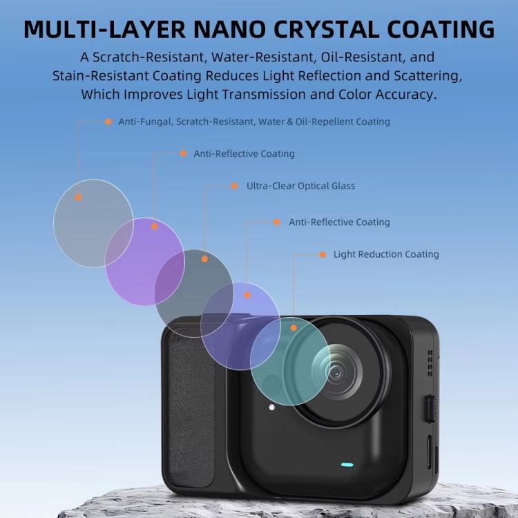 For Insta360 Go Ultra BRDRC Lens Filter Camera Accessories, UV, CPL, ND16, ND8+ND16+ND32 - ORIWHIZBRDRCDJI & Insta360 AccessoriesInsta360 GO Series