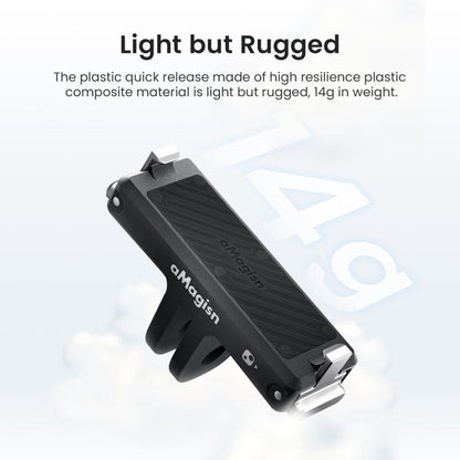 For Insta360 Go Ultra Camera aMagisn Quick Release Magnetic Base Plastic Mount Adapter - ORIWHIZaMagisnDJI & Insta360 AccessoriesInsta360 GO Series