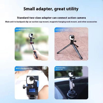 For Insta360 GO Ultra Camera PC Frame Mount Protective Housing Case, PC Frame - ORIWHIZDJI & Insta360 AccessoriesInsta360 GO SeriesMounts