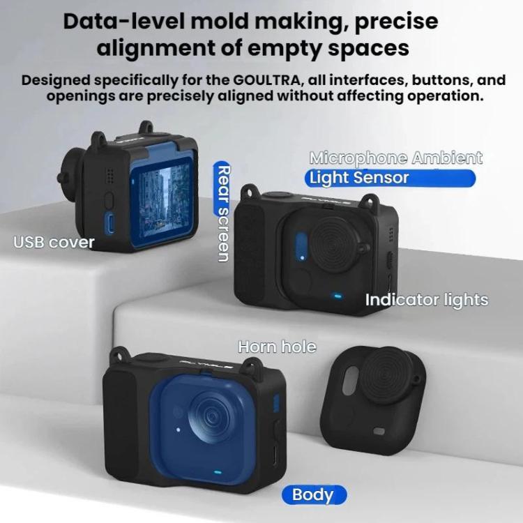 For Insta360 Go Ultra Flymile Action Camera Silicone Protective Case - ORIWHIZDJI & Insta360 AccessoriesFlymileInsta360 GO Series