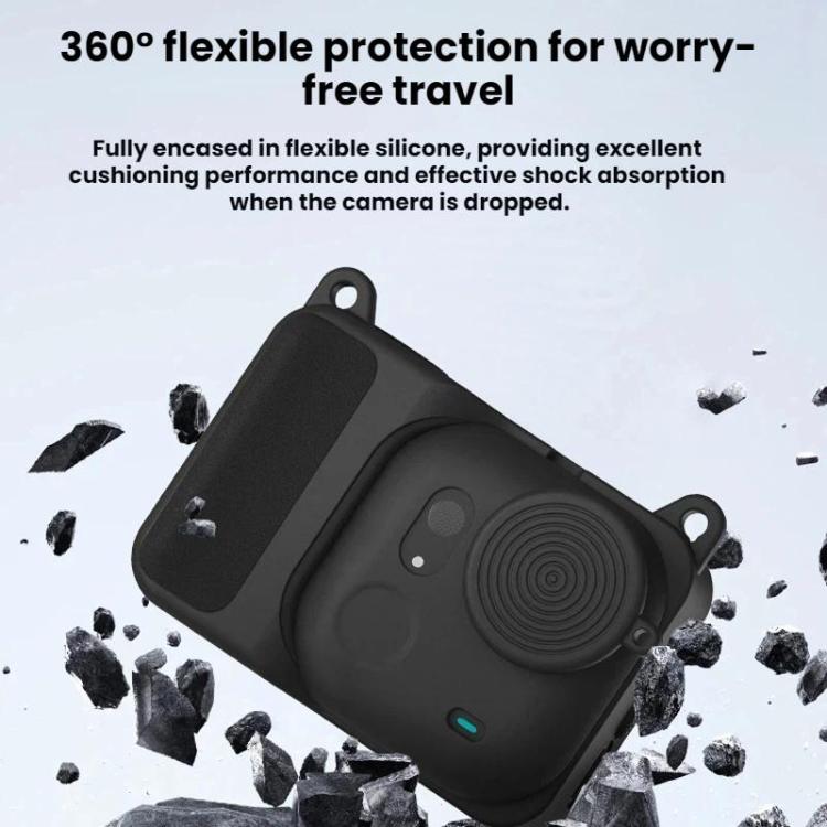 For Insta360 Go Ultra Flymile Action Camera Silicone Protective Case - ORIWHIZDJI & Insta360 AccessoriesFlymileInsta360 GO Series