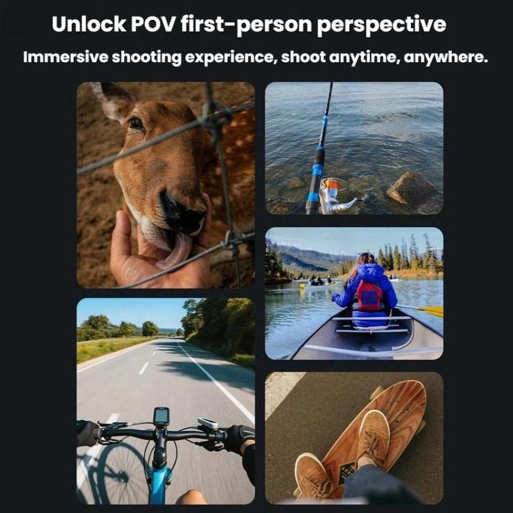For Insta360 GO Ultra Flymile Magnetic Neck Clip Camera Mount - ORIWHIZDJI & Insta360 AccessoriesFlymileInsta360 GO Series