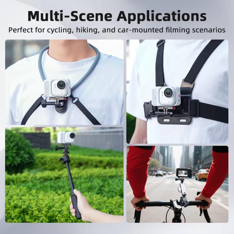 For Insta360 Go Ultra Flymile Magnetic Quick - Release Adapter Aluminum Alloy Mount Extension Accessory, Go Ultra - ORIWHIZDJI & Insta360 AccessoriesFlymileInsta360 GO Series