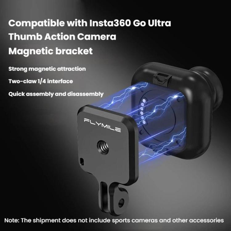 For Insta360 Go Ultra Flymile Magnetic Quick - release Expansion Bracket - ORIWHIZDJI & Insta360 AccessoriesFlymileInsta360 GO Series