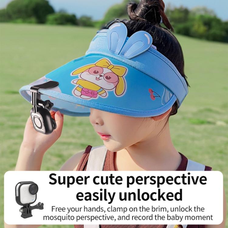 For Insta360 GO Ultra JSR LH Series 10X Macro Lens, Single Filter, With Hat Clip, With Frame + Hat Clip, With Frame + Selfie Stick - ORIWHIZDJI & Insta360 AccessoriesInsta360 GO SeriesJSR