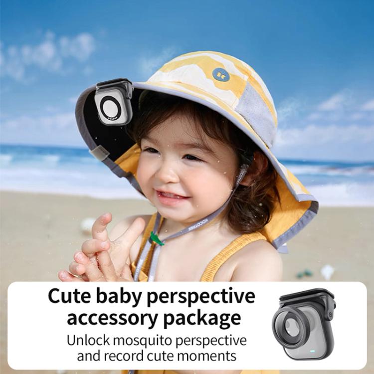 For Insta360 GO Ultra JSR LH Series 10X Macro Lens, Single Filter, With Hat Clip, With Frame + Hat Clip, With Frame + Selfie Stick - ORIWHIZDJI & Insta360 AccessoriesInsta360 GO SeriesJSR