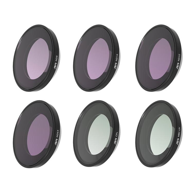 For Insta360 GO Ultra JSR LH Series Lens Filter, UV, CPL, ND8, ND16, ND32, ND64, ND8PL, ND16PL, ND32PL, ND64PL, NIGHT, STAR, Streak Drawing Blue, Streak Drawing Gold, 3 in 1 ND8/16/32, 4 in 1 CPL ND8/16/32, 4 in 1 ND8/16/32/64, 4 in 1 ND8 - 64PL         ... - ORIWHIZDJI & Insta360 AccessoriesInsta360 GO SeriesJSR