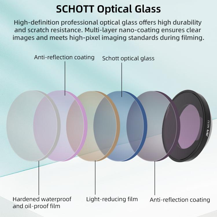 For Insta360 GO Ultra JSR LH Series Lens Filter, UV, CPL, ND8, ND16, ND32, ND64, ND8PL, ND16PL, ND32PL, ND64PL, NIGHT, STAR, Streak Drawing Blue, Streak Drawing Gold, 3 in 1 ND8/16/32, 4 in 1 CPL ND8/16/32, 4 in 1 ND8/16/32/64, 4 in 1 ND8 - 64PL         ... - ORIWHIZDJI & Insta360 AccessoriesInsta360 GO SeriesJSR