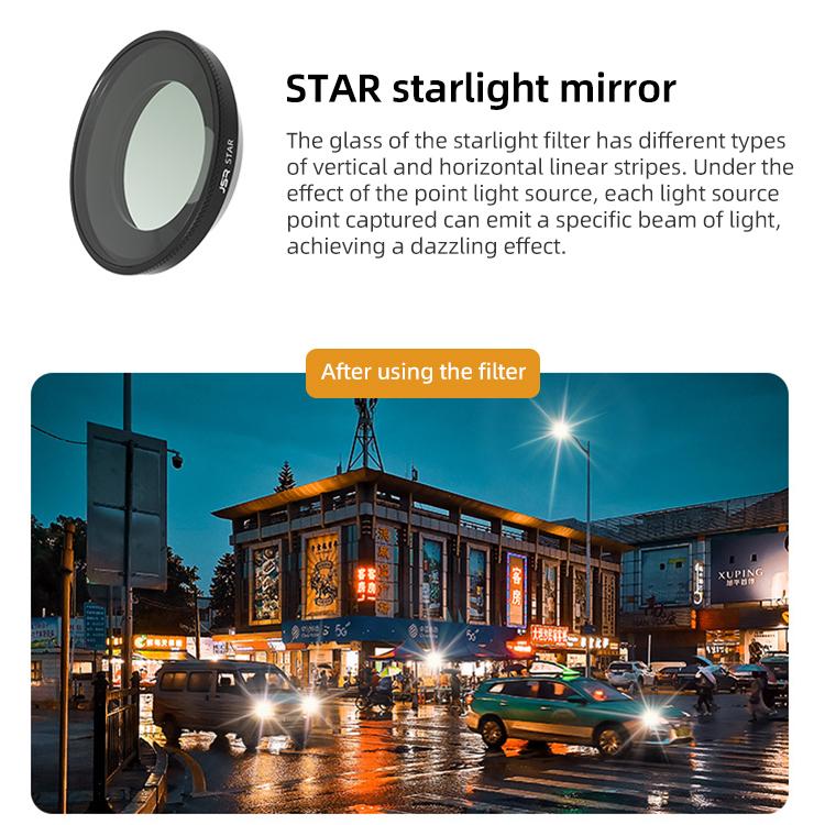 For Insta360 GO Ultra JSR LH Series Lens Filter, UV, CPL, ND8, ND16, ND32, ND64, ND8PL, ND16PL, ND32PL, ND64PL, NIGHT, STAR, Streak Drawing Blue, Streak Drawing Gold, 3 in 1 ND8/16/32, 4 in 1 CPL ND8/16/32, 4 in 1 ND8/16/32/64, 4 in 1 ND8 - 64PL         ... - ORIWHIZDJI & Insta360 AccessoriesInsta360 GO SeriesJSR