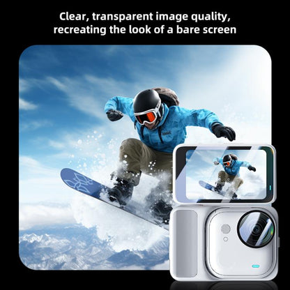 For Insta360 GO Ultra PULUZ 2 in 1 Screen + Lens Tempered Glass Film, For Insta360 GO Ultra - ORIWHIZDJI & Insta360 AccessoriesInsta360 GO SeriesProtection & Cases