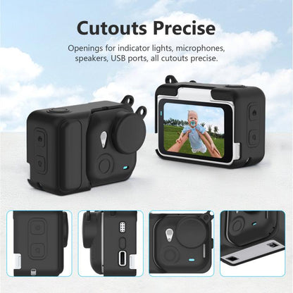 For Insta360 GO Ultra PULUZ 2 in 1 Silicone Expansion Module Body & Lens Cover, For Insta360 GO Ultra - ORIWHIZDJI & Insta360 AccessoriesInsta360 GO SeriesProtection & Cases