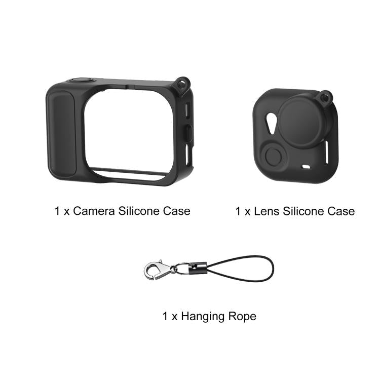 For Insta360 GO Ultra PULUZ 2 in 1 Silicone Expansion Module Body & Lens Cover, For Insta360 GO Ultra - ORIWHIZDJI & Insta360 AccessoriesInsta360 GO SeriesProtection & Cases
