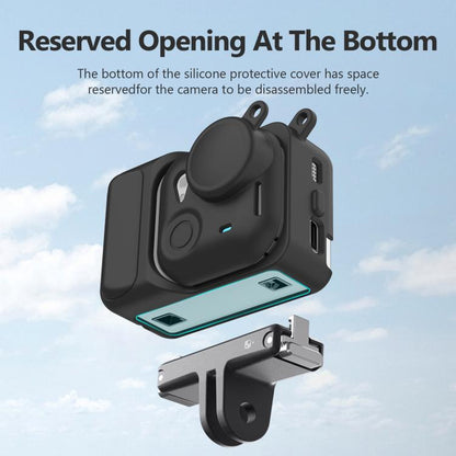 For Insta360 GO Ultra PULUZ 2 in 1 Silicone Expansion Module Body & Lens Cover, For Insta360 GO Ultra - ORIWHIZDJI & Insta360 AccessoriesInsta360 GO SeriesProtection & Cases