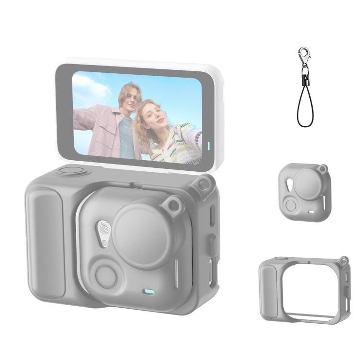 For Insta360 GO Ultra PULUZ 2 in 1 Silicone Expansion Module Body & Lens Cover, For Insta360 GO Ultra - ORIWHIZDJI & Insta360 AccessoriesInsta360 GO SeriesProtection & Cases