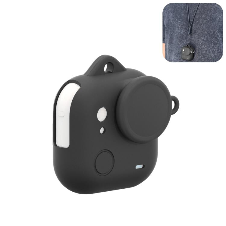 For Insta360 GO Ultra PULUZ Body Silicone Protective Cover with Lens Cap & Lanyards, Protective Cover (Black), Protective Cover (Red), Protective Cover (White) - ORIWHIZDJI & Insta360 AccessoriesInsta360 GO SeriesProtection & Cases