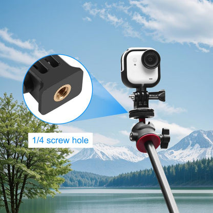 For Insta360 GO Ultra PULUZ PC Plastic Frame Adapter Base Mount, Plastic Frame - ORIWHIZDJI & Insta360 AccessoriesInsta360 GO SeriesMounts