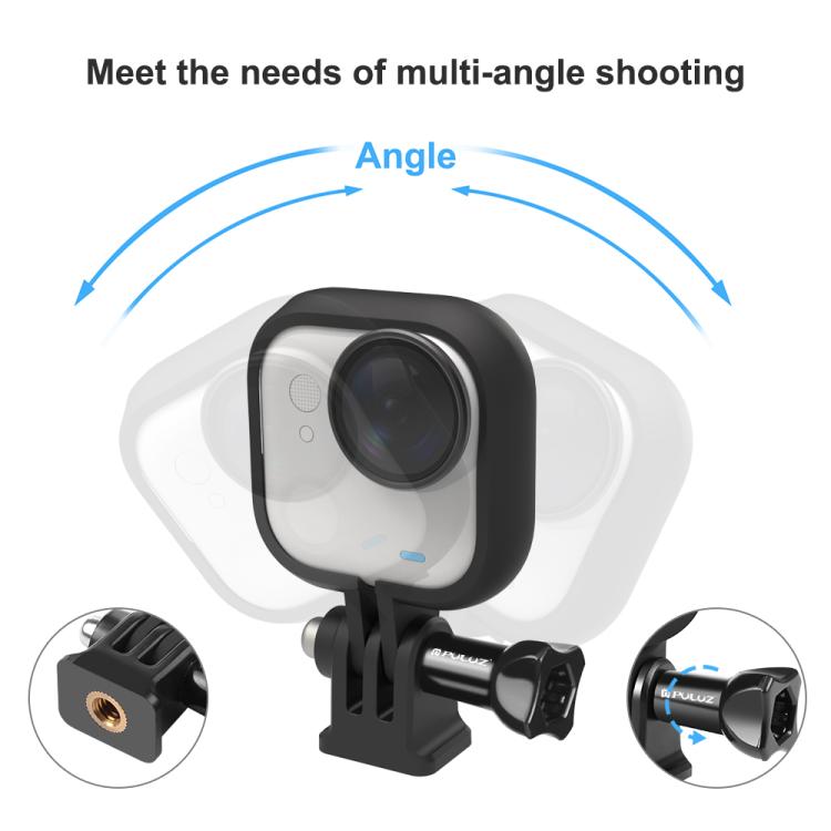For Insta360 GO Ultra PULUZ PC Plastic Frame Adapter Base Mount, Plastic Frame - ORIWHIZDJI & Insta360 AccessoriesInsta360 GO SeriesMounts