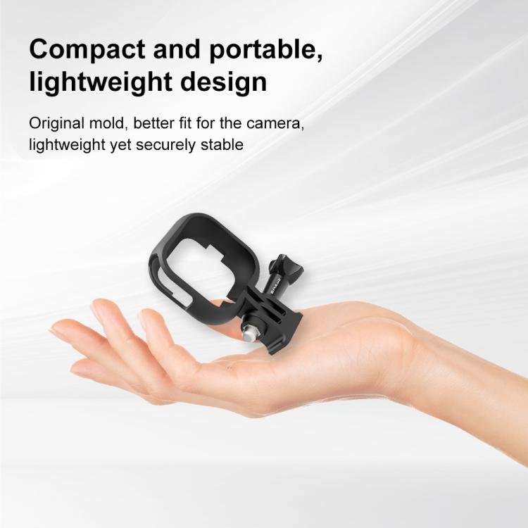 For Insta360 GO Ultra PULUZ PC Plastic Frame Adapter Base Mount, Plastic Frame - ORIWHIZDJI & Insta360 AccessoriesInsta360 GO SeriesMounts