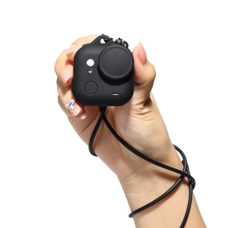 For Insta360 GO Ultra Silicone Case & Lens Cap Set with Lanyard Anti - Scratch Camera Body Protector, Silicone Case & Lens Cap Set - ORIWHIZDJI & Insta360 AccessoriesInsta360 GO SeriesProtection & Cases