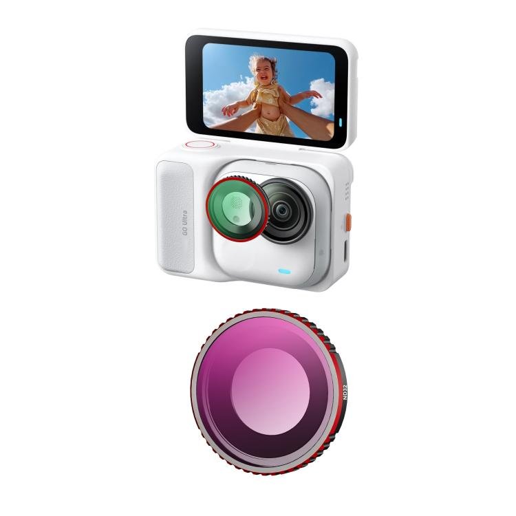 For Insta360 GO Ultra STARTRC Camera Lens Filter, CPL, Black Mist 1/4, UV, ND32, 4 in 1 ND32/64 UV CPL - ORIWHIZDJI & Insta360 AccessoriesInsta360 GO SeriesLen Accessories