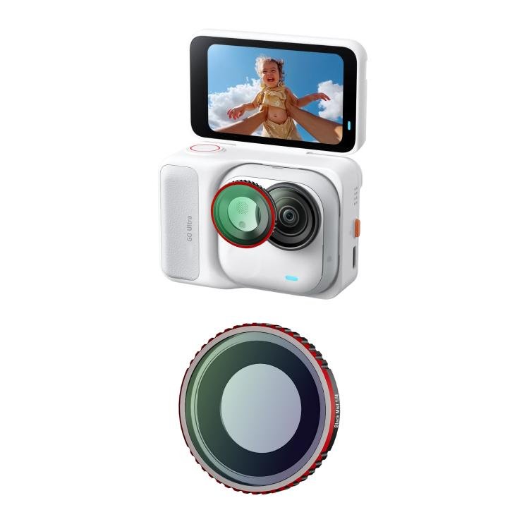 For Insta360 GO Ultra STARTRC Camera Lens Filter, CPL, Black Mist 1/4, UV, ND32, 4 in 1 ND32/64 UV CPL - ORIWHIZDJI & Insta360 AccessoriesInsta360 GO SeriesLen Accessories