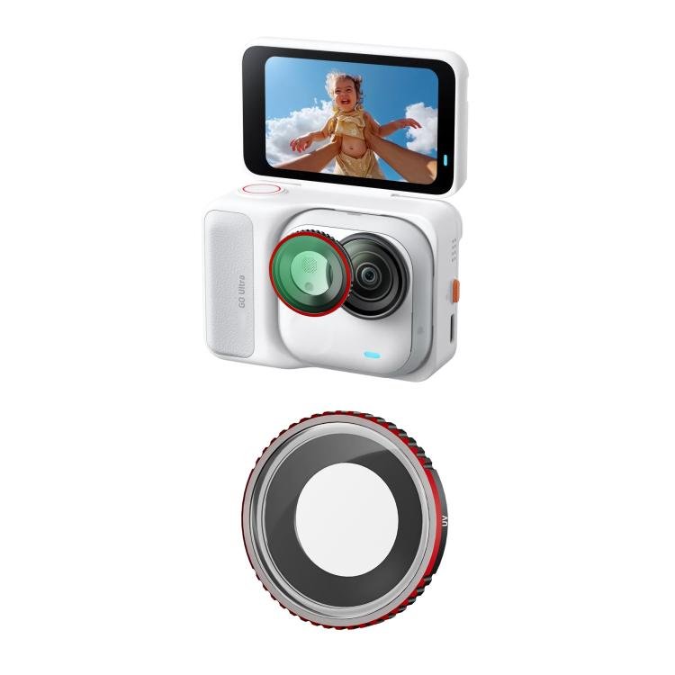For Insta360 GO Ultra STARTRC Camera Lens Filter, CPL, Black Mist 1/4, UV, ND32, 4 in 1 ND32/64 UV CPL - ORIWHIZDJI & Insta360 AccessoriesInsta360 GO SeriesLen Accessories