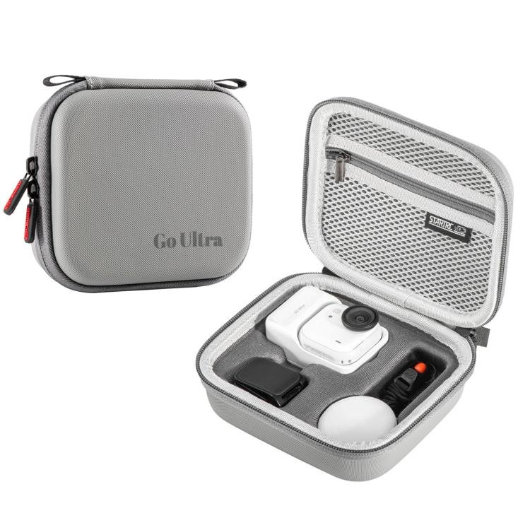 For Insta360 GO Ultra STARTRC Standard Portable Protective Box Diamond Texture PU Storage Bag, For Insta360 GO Ultra - ORIWHIZDJI & Insta360 AccessoriesInsta360 GO SeriesProtection & Cases