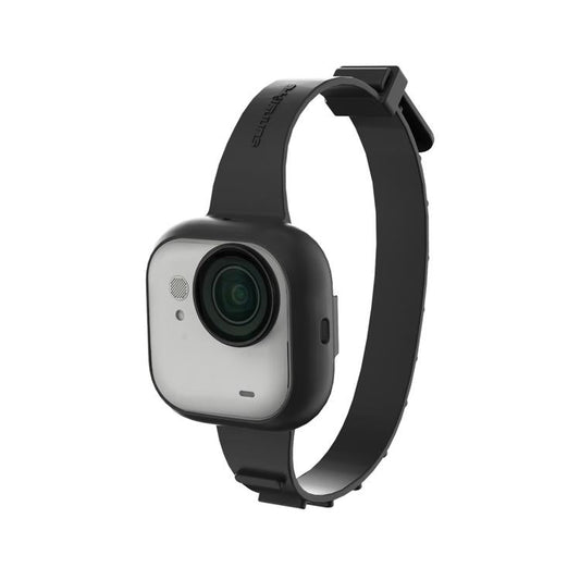 سوار معصم سيليكوني واقٍ لكاميرا Insta360 GO Ultra من Sunnylife، مناسب لحقائب الظهر والدراجات، بتصميم مخطط، وطوق للقطط. ملحقات كاميرا Insta360 GO Ultra من ORIWHIZDJI وInsta360، وسلسلة الحماية والحافظات الخاصة بكاميرا Insta360 GO.