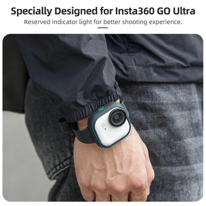 For Insta360 GO Ultra Sunnylife Expansion Band Strap Silicone Protective Cover Wristband Backpack Bicycle Stripe Cat Collar, For Insta360 GO Ultra - ORIWHIZDJI & Insta360 AccessoriesInsta360 GO SeriesProtection & Cases