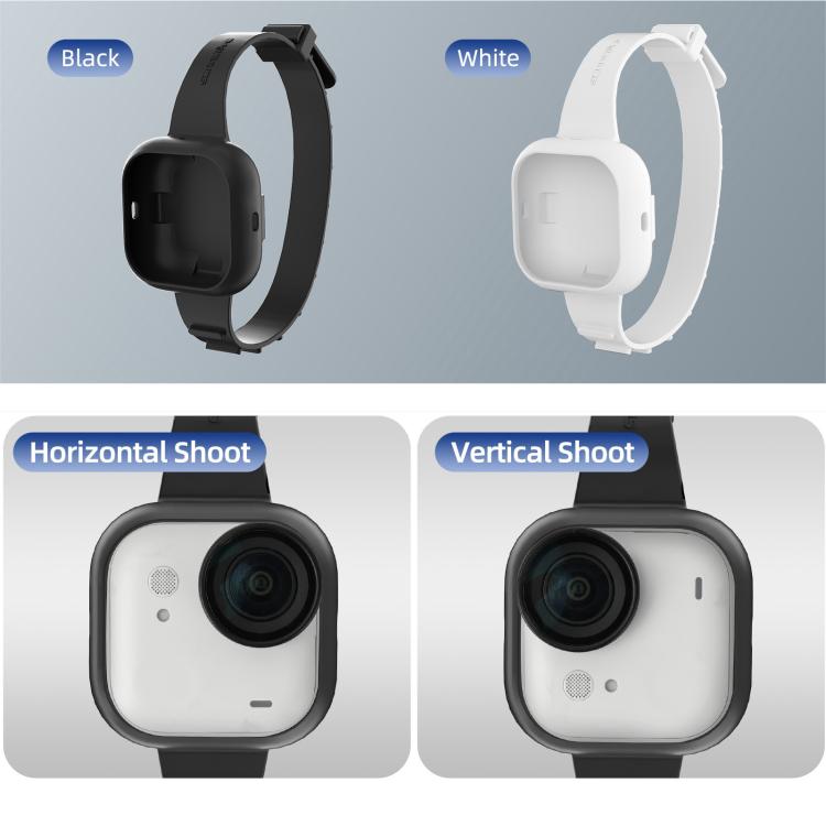 For Insta360 GO Ultra Sunnylife Expansion Band Strap Silicone Protective Cover Wristband Backpack Bicycle Stripe Cat Collar, For Insta360 GO Ultra - ORIWHIZDJI & Insta360 AccessoriesInsta360 GO SeriesProtection & Cases