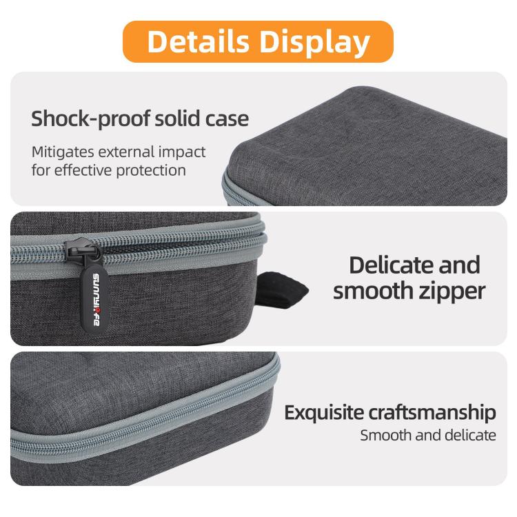 For Insta360 GO Ultra Sunnylife Full Kit Portable Protective Box Storage Bag, For Insta360 GO Ultra - ORIWHIZDJI & Insta360 AccessoriesInsta360 GO SeriesProtection & Cases