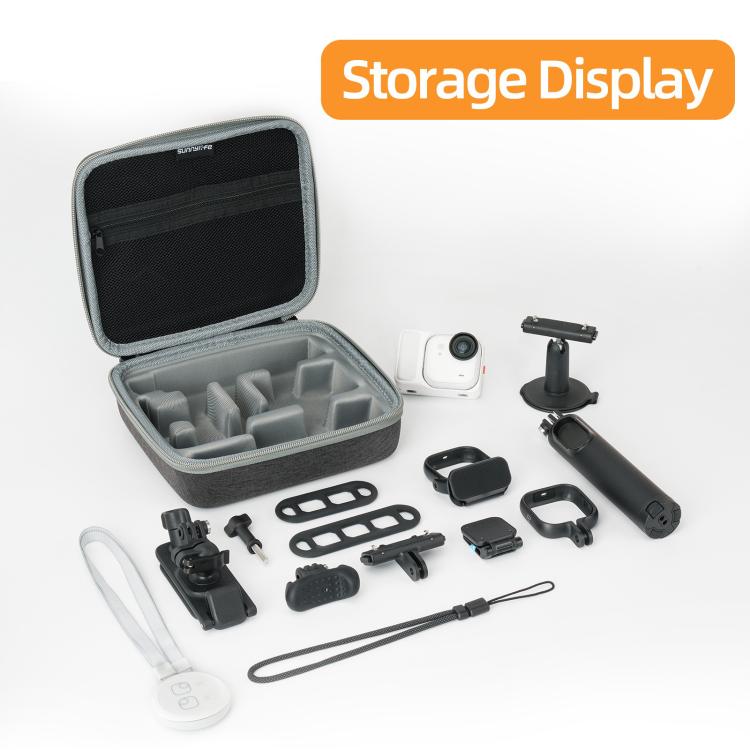 For Insta360 GO Ultra Sunnylife Full Kit Portable Protective Box Storage Bag, For Insta360 GO Ultra - ORIWHIZDJI & Insta360 AccessoriesInsta360 GO SeriesProtection & Cases