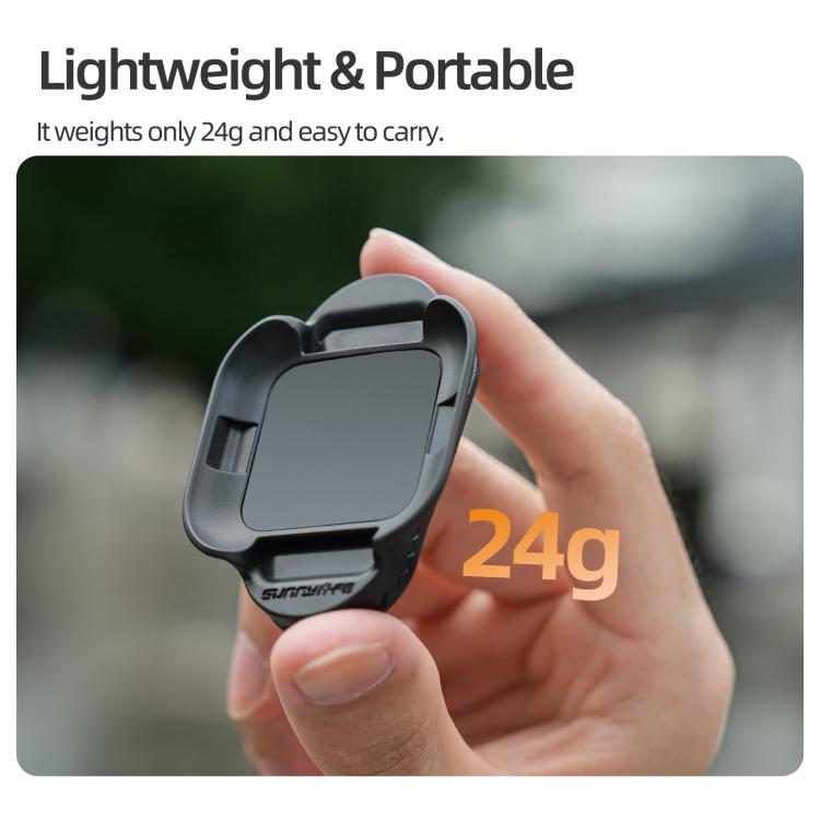 For Insta360 GO Ultra Sunnylife Magnetic Backpack Clip Action Camera Clamp Vertical - Horizontal Mount, For Insta360 GO Ultra Black - ORIWHIZDJI & Insta360 AccessoriesInsta360 GO SeriesMounts