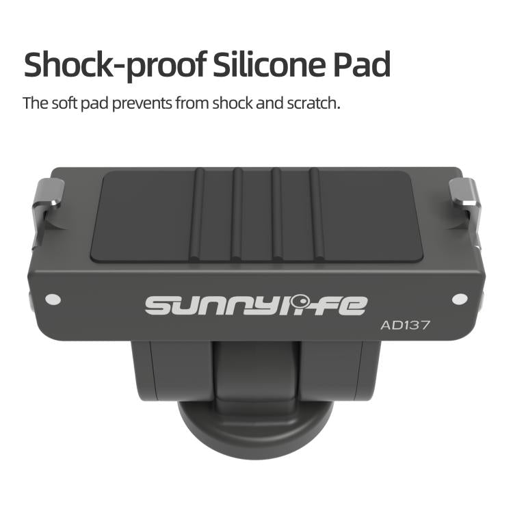 For Insta360 GO Ultra Sunnylife Magnetic Quick Release Adapter Mount 1/4 Interface 180 Tilt Adjustable Selfie Stick Adapter Stand, AD137 For Insta360 GO Ultra - ORIWHIZDJI & Insta360 AccessoriesInsta360 GO SeriesMounts