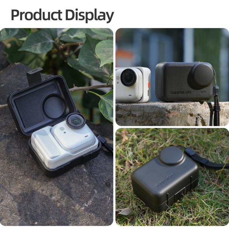 For Insta360 GO Ultra Sunnylife Portable Protective Case Shock - proof Dust - proof Storage Box with Lanyard, For Insta360 GO Ultra - ORIWHIZDJI & Insta360 AccessoriesInsta360 GO SeriesProtection & Cases