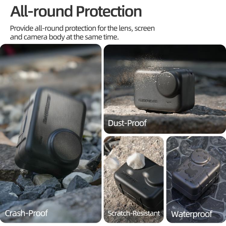 For Insta360 GO Ultra Sunnylife Portable Protective Case Shock - proof Dust - proof Storage Box with Lanyard, For Insta360 GO Ultra - ORIWHIZDJI & Insta360 AccessoriesInsta360 GO SeriesProtection & Cases