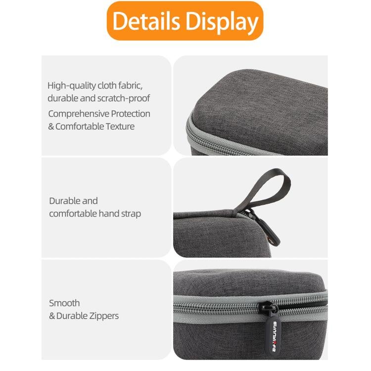 For Insta360 GO Ultra Sunnylife Standard Portable Protective Box Storage Bag, For Insta360 GO Ultra - ORIWHIZDJI & Insta360 AccessoriesInsta360 GO SeriesProtection & Cases