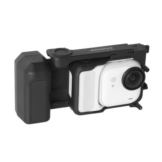Mango ergonómico Sunnylife para fotografía callejera con empuñadura de liberación rápida, para Insta360 GO Ultra (negro), para Insta360 GO Ultra (blanco) - Accesorios ORIWHIZDJI e Insta360 Serie Insta360 GO Sticks & Grips