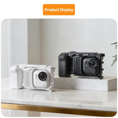 For Insta360 GO Ultra Sunnylife Street Photography Handle Ergonomic Hand Grip Quick Release Shutter Handle, For Insta360 GO Ultra (Black), For Insta360 GO Ultra (White) - ORIWHIZDJI & Insta360 AccessoriesInsta360 GO SeriesSticks & Grips