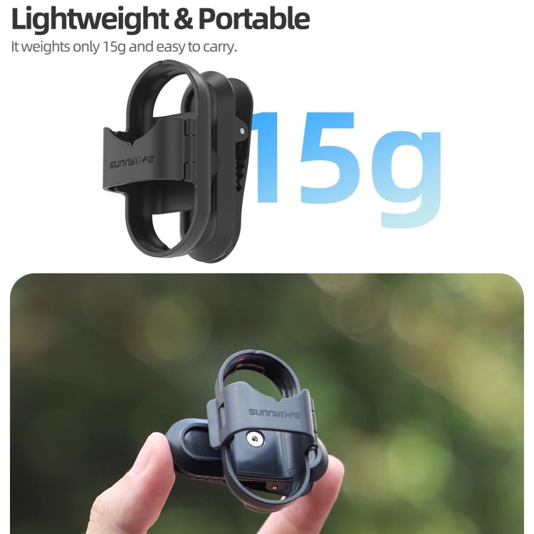 For Insta360 GO3 / GO 3S Sunnylife 360 Degree Rotation Backpack Clip Action Camera Clamp Mount, Rotation Backpack Clip - ORIWHIZDJI & Insta360 AccessoriesInsta360 GO SeriesMounts